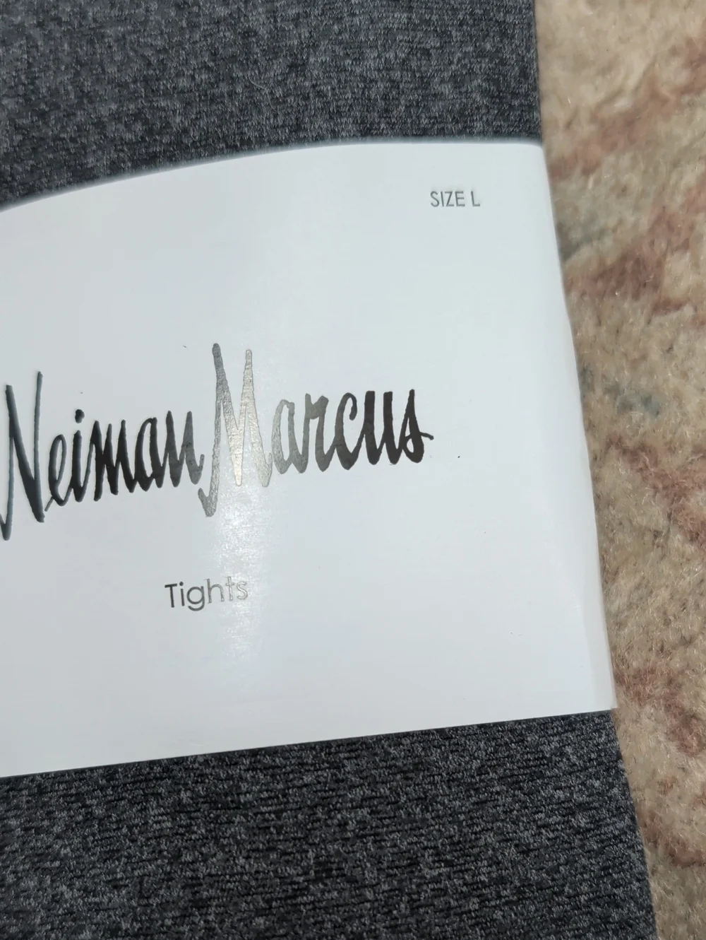 Neiman Marcus Gray Tights NWT